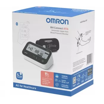 OMRON M4 Connect Afib Oberarm-Blutdruckmessgerät