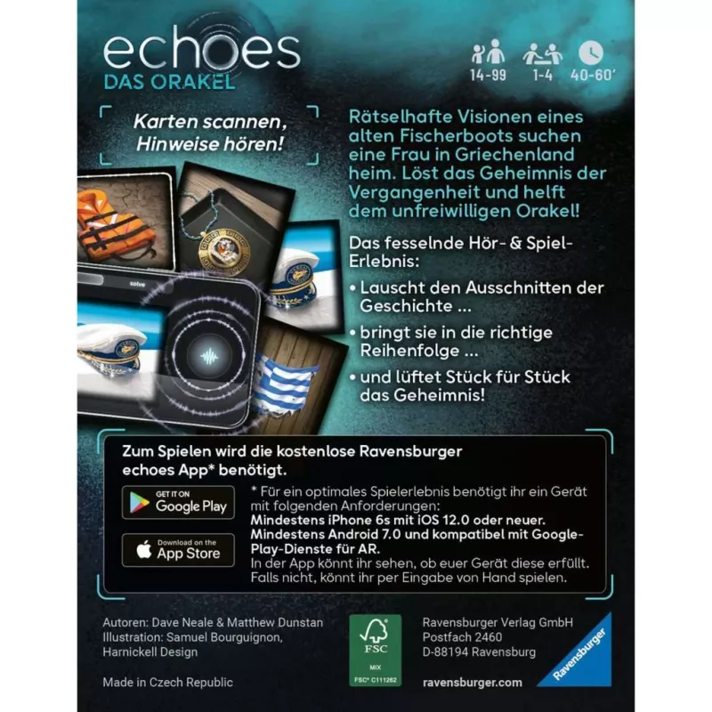 echoes Das Orakel, Familienspiel