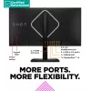 RENEW SILVER OMEN by HP 27qs QHD Gaming-Monitor – 27 Zoll 2560x1440 QHD 400-nit 240Hz AG, IPS, 2x HDMI/DisplayPort, 2x USB-A, Lautsprecher, höhenverstellbar/neigbar/schwenkbar, 1 Jahr