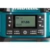 Makita DMR056 Radio Tragbar Analog & Digital Schwarz, Blau