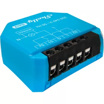 WLAN-Beleuchtungscontroller Shelly Shelly_1L_Gen3 — 1-Kanal-Modul ohne Neutralleiter, 220–240 V, WLAN/Bluetooth, 802.11 b/g/n