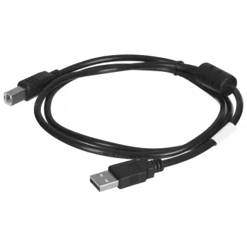 Lanberg CA-USBA-11CC-0010-BK USB-Kabel 1 m 2.0 USB B Schwarz