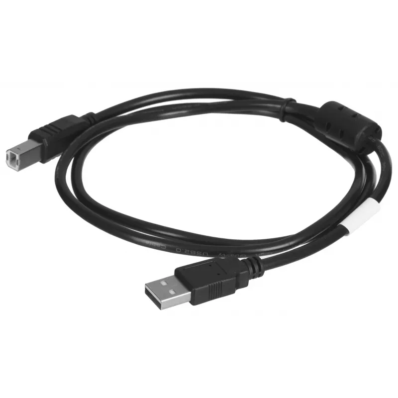 Lanberg CA-USBA-11CC-0010-BK USB-Kabel 1 m 2.0 USB B Schwarz