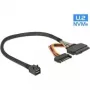 SAS-Kabel DeLOCK 84823 0,3 m Schwarz