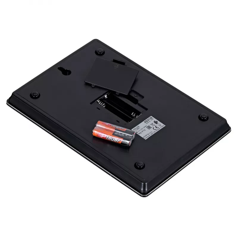 Adler AD 3138 b Mechanische Küchenwaage Schwarz Tischplatte Rechteckig