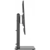 Goobay Tisch-TV-Ständer Basic Fix | Schwenkbar | 32-70 Zoll | Maximale Belastung 40 kg | Schwarz