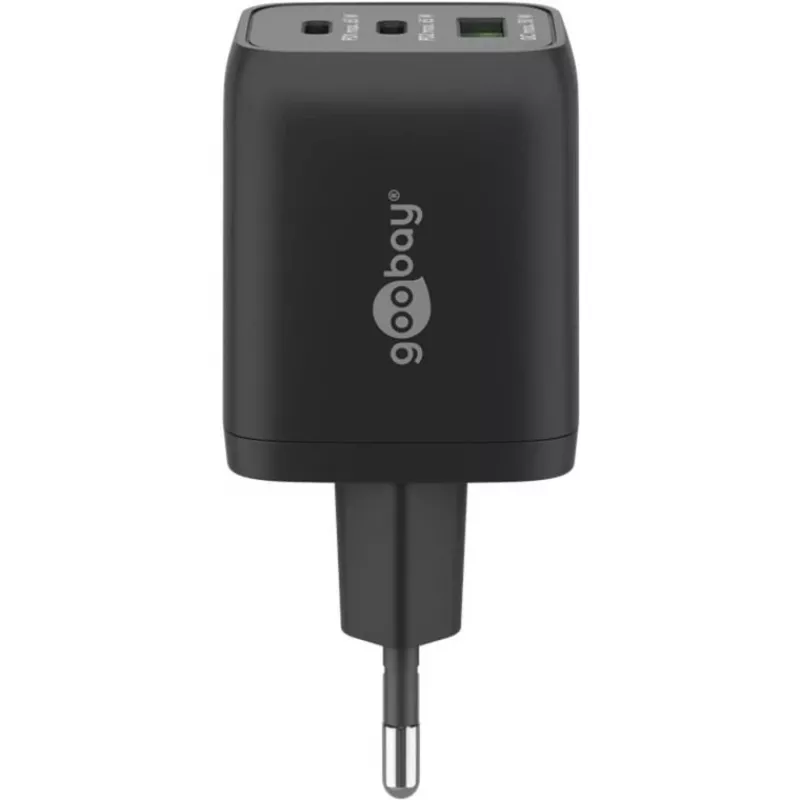 Goobay 64753 Charger for Mobile Devices Headphones - Smartphone - Tablet Schwarz AC Fast Charging Innenbereich (64753)