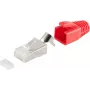 Drahtverbinder RJ-45 ShiverPeaks 72067-10R Rot Weiß