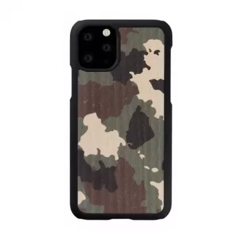 Smartphone-Hülle man and wood für iPhone 11 Pro — Tarnung Schwarz Schutzhülle