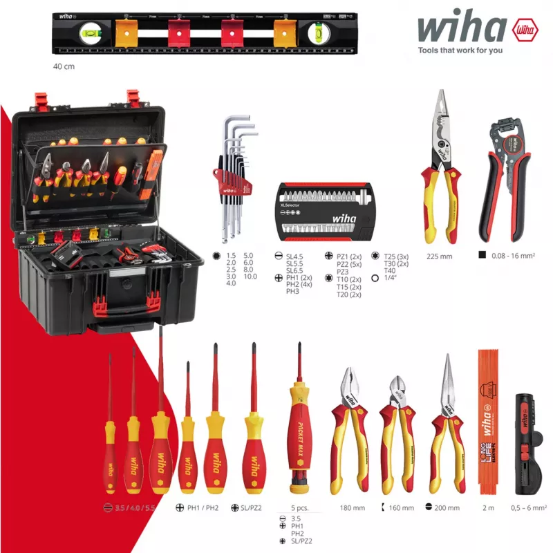 Schraubendreher wiha WIHA-45795 mit ergonomischem Griff und Präzisionsspitze