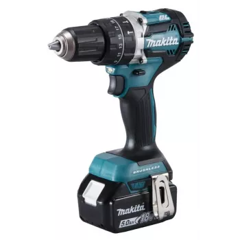 Makita DHP484RTJ Bohrmaschine Schnellspannbohrfutter 1,8 kg Schwarz, Blau