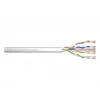 Netzwerkkabel Digitus CAT 6 U/UTP Twisted-Pair-Patchkabel, unkonfektioniert 100 m, grau