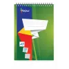 Notizbuch mit Spiralbindung Forpus, A5/70, kariert 0723-003
