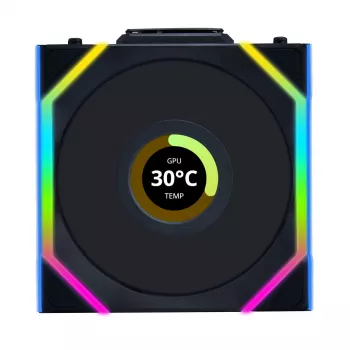 Lian Li UNI FAN SL Wireless LCD 120 12 cm Schwarz 31 dB 51,45 cfm