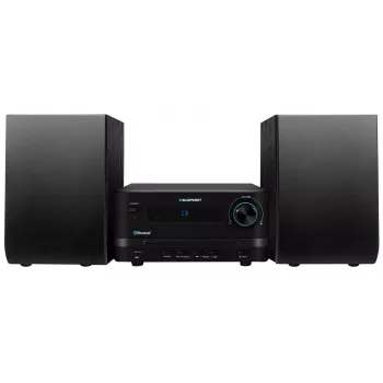 Home Audio Mikro-System BLAUPUNKT MS14BT — CD/MP3-Player, Bluetooth, USB, FM RDS, 15 W RMS, schwarz
