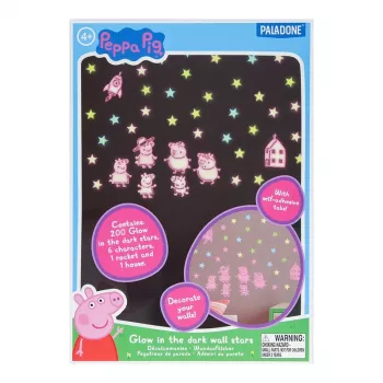 Wandaufkleber Hasbro Peppa Pig PP13870PP Glow in the Dark Stars