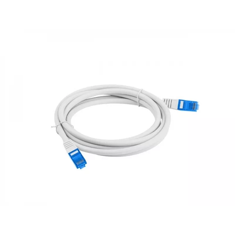 Netzwerkkabel LANBERG Cat6a S/FTP PCF6A-10CC-0100-S, 1 m, RJ-45, Grau, LSZH, 500 MHz