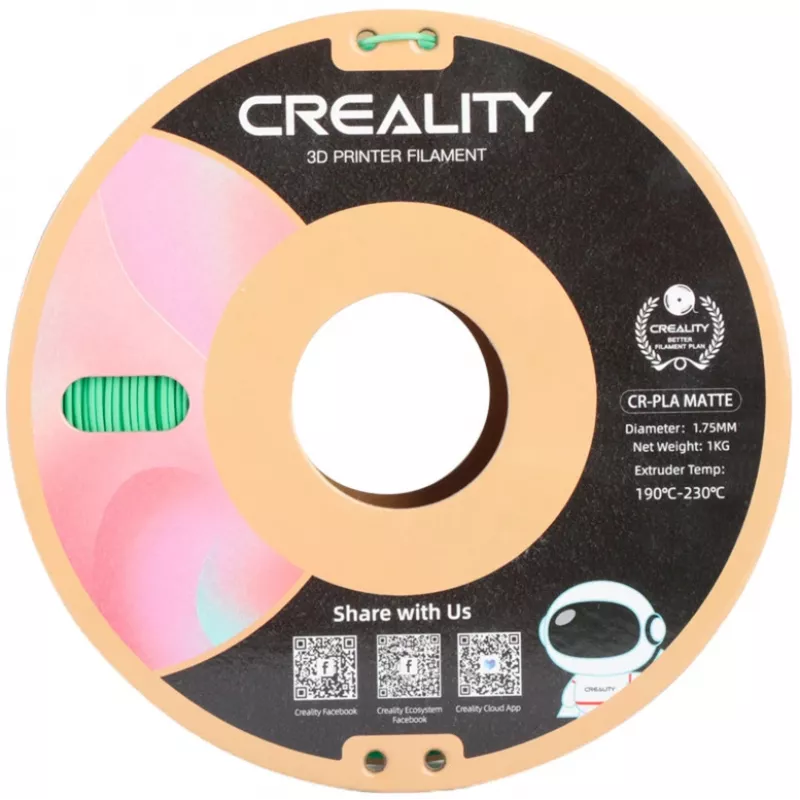 3D-Druckmaterial Creality 3301010301 Polylactic Acid PLA Grün 1 kg 1,75 mm