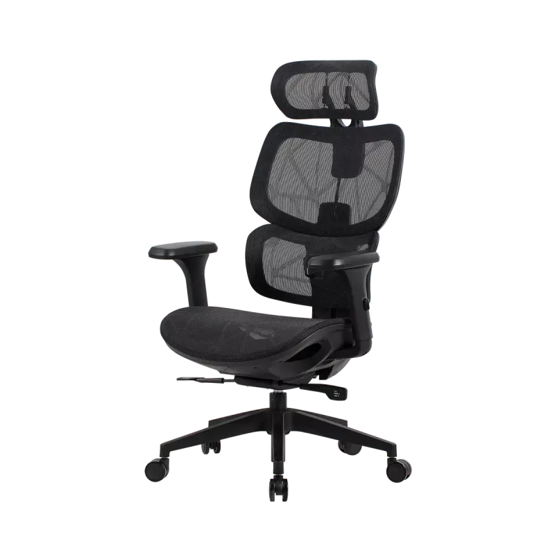 Onex Gaming Bürostuhl | Ventra Premium Netzgewebe | schwarz