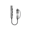 PORT CONNECT | HUB USB-C/USB-A 4 Ports USB-A 3.0 5Gbps | 900160