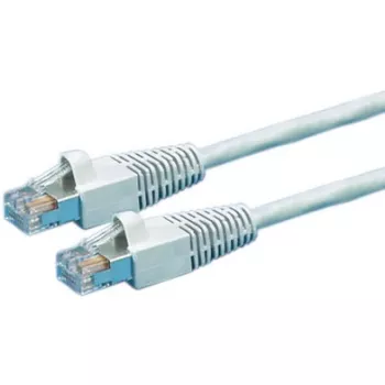 DRAKA Patchkabel Cat.6 Klasse E S/FTP UC900 TM21 LSOH Grau 0,5m