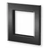 eQ-3 Homematic IP Glasrahmen 1-fach, Schwarz (162148A1)