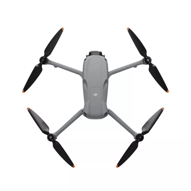Quadcopter DJI Air 3s — 4-Rotor-Drohne, 50-MP-Kamera, 3840×2160 Video, 27 m/s, 32.000 m Reichweite, 4276-mAh-Akku, 42 GB interner Speicher, Grau