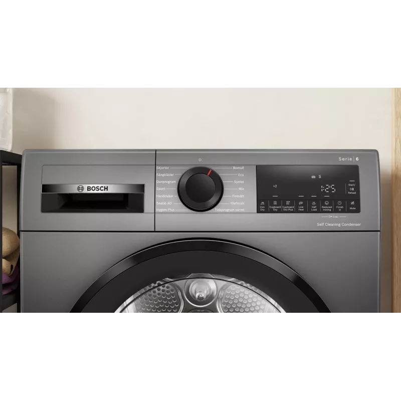 Bosch WQG245DXSN Wärmepumpentrockner 9 kg
