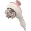Handrollmassagegerät Medisana AC 950 — kabellos Li‑Ion, 2 Leistungsstufen, ergonomische Griffe, 381 g, roségold/weiß