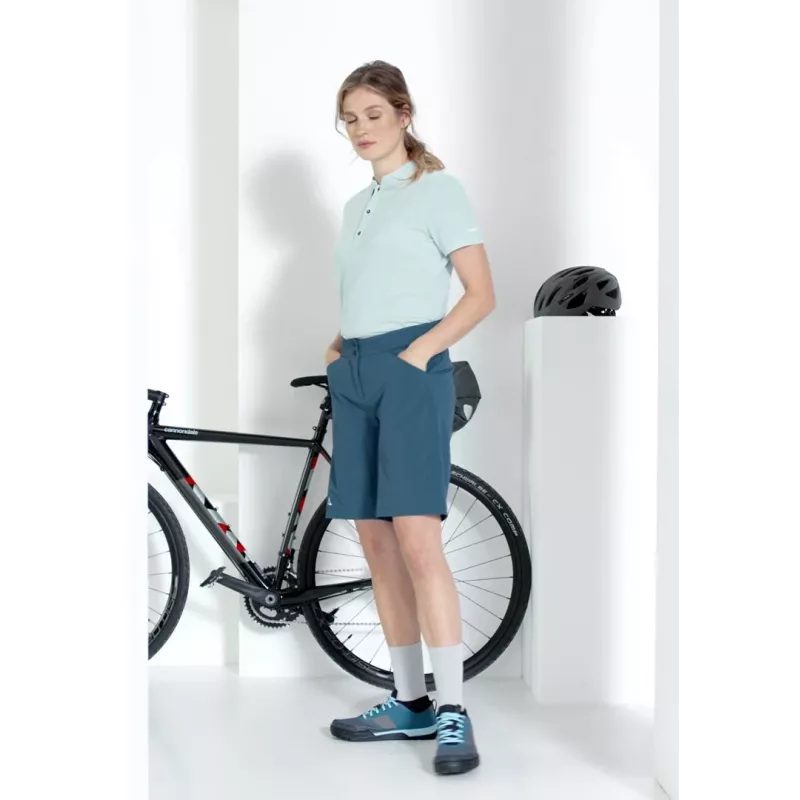 Fahrradshorts Schöffel Danube – Damen, Schwarz, Größe S