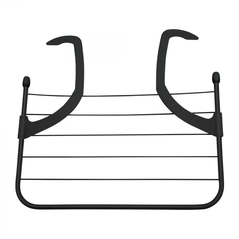 Anbaugestell JATA HTEN2403 Schwarz Polypropylen Edelstahl
