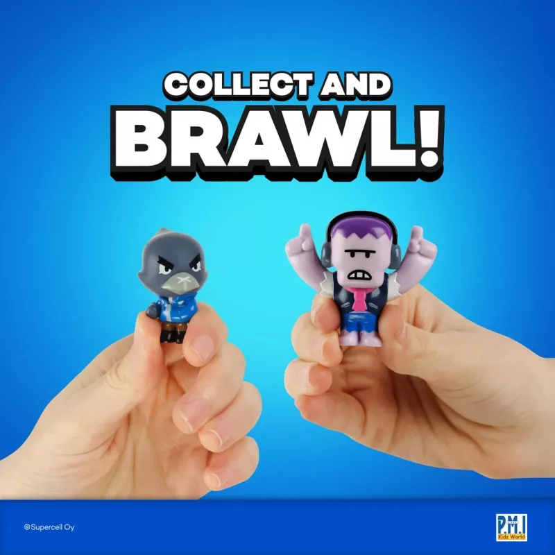 BRAWL STARS S1 FIGUREN – 8er-PACK DELUXE BOX VER.C