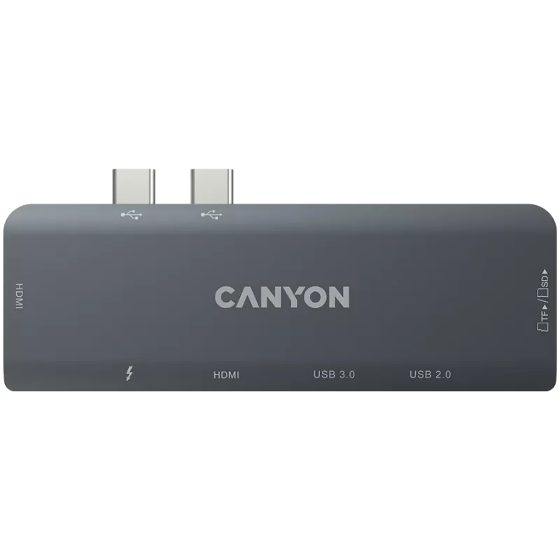Canyon DS-5 USB 2.0 Type-C Grau SD-Kartenleser 60 Hz