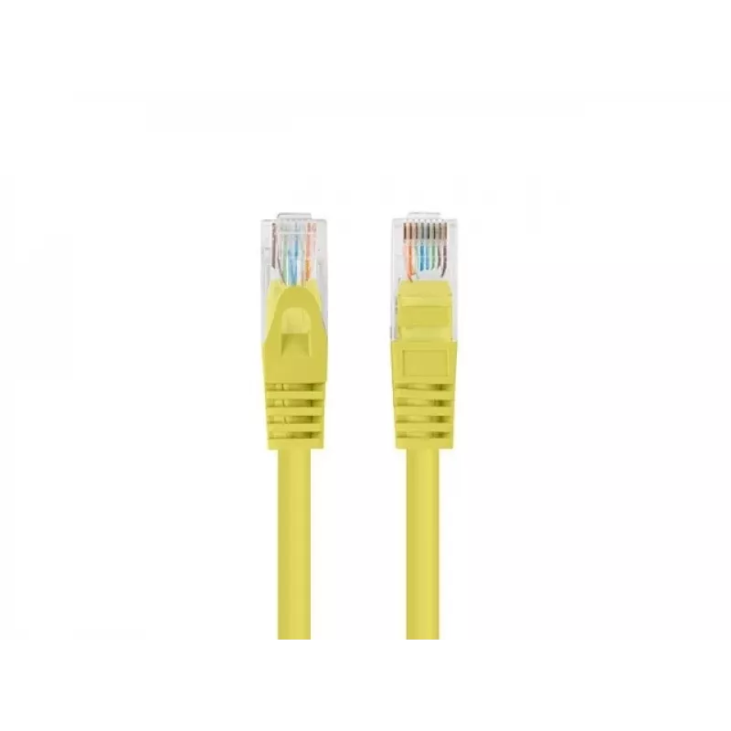 Fluke Passed Lanberg Patchkabel Cat.6 UTP 0,25 m Gelb 10er-Pack
