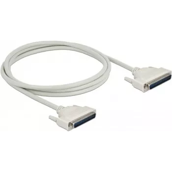 Serielles Kabel DELOCK 86879, D-Sub 37-polig auf D-Sub 37-polig, beige, 2 m
