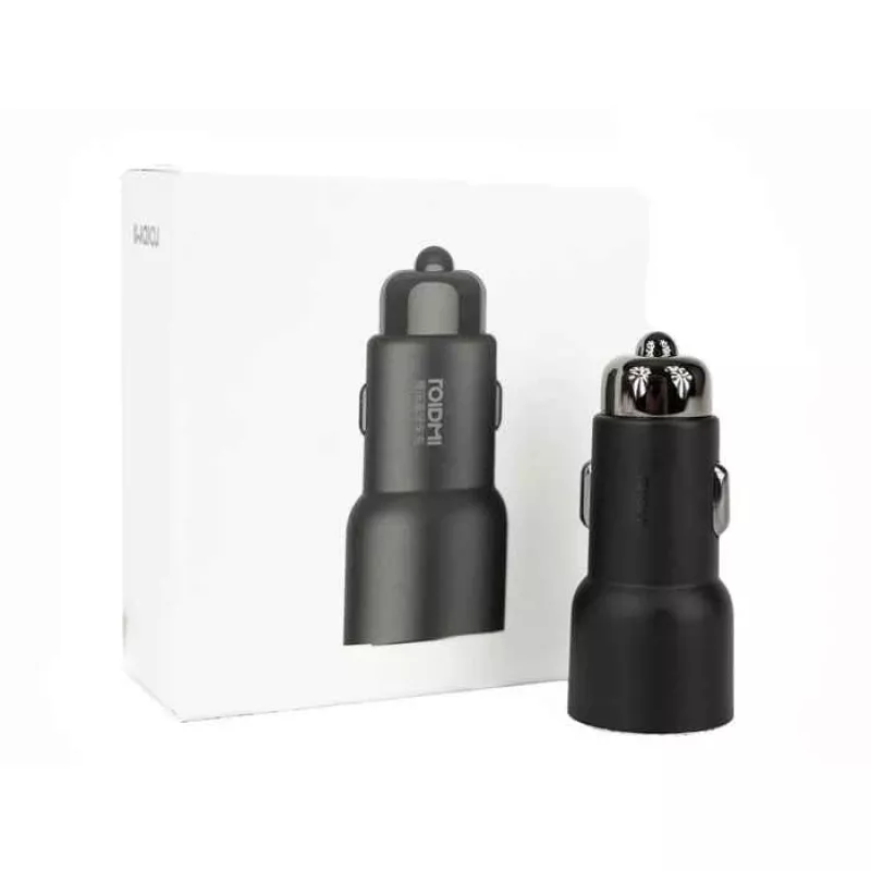 Roidmi 3S Auto-Ladegerät mit FM-Transmitter, Bluetooth, schwarz