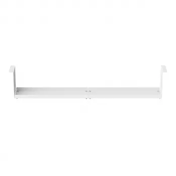 Maclean kompakter Kabelorganizer unter dem Schreibtisch, max. Belastung 5 kg, weiß, MC-107 W
