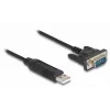 DeLOCK USB 2.0 auf Seriell RS-232 Adapter 50 cm FTDI Schwarz