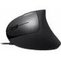 Perixx PERIMICE-513 L, Ergonomische Maus, für Linkshänder, vertikal, schwarz
