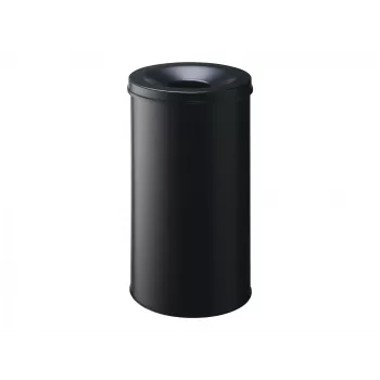 Durable Abfalleimer - Rund - 60 L - Stahl - Schwarz