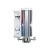 Luftkühler Montech NX400 ARGB 120 mm Weiß — 270 W TDP, FDB, 156×74×120 mm