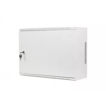 Lanberg 19 inch Rack-Schrank 4U+3U 540x200mm, Niedrigprofil, Wandmontage, Grau