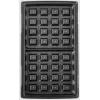 Blaupunkt SMS611 Sandwichmaker mit Antihaftbeschichtung, Grillfunktion, Toastfunktion, Kühlgriff-Gehäuse Schwarz, Silber (SMS611)
