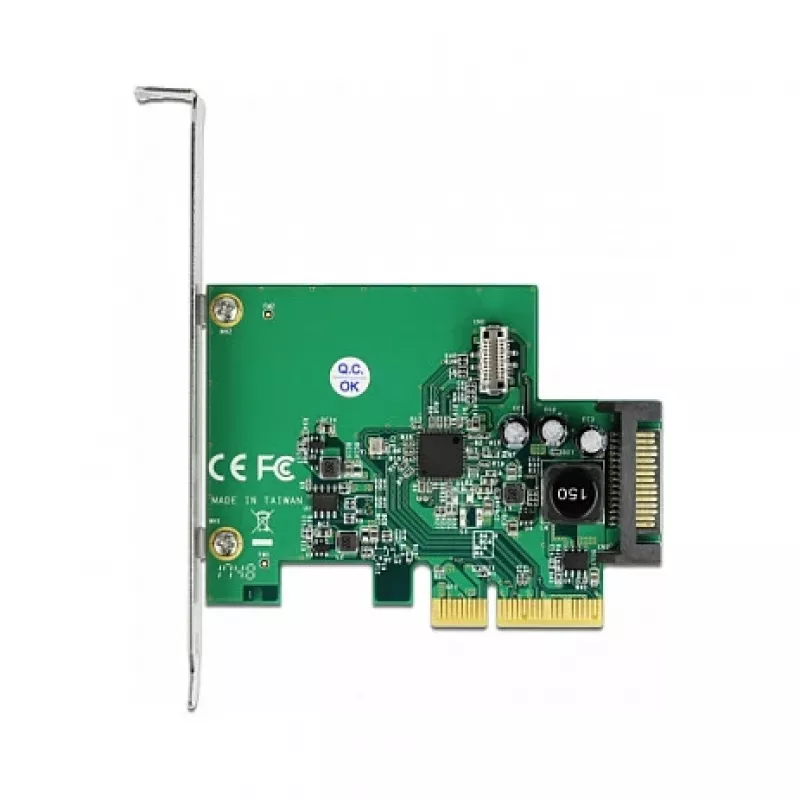 DeLOCK PCI Express x4 Karte auf 1 x interner USB 3.2 Gen 2 Key B 20-polig Buchse
