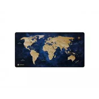 MOUSE PAD WORLD DEEP BLUE 800X400