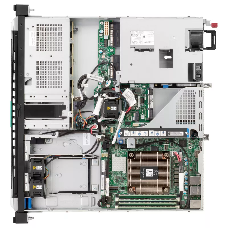 HPE ProLiant DL20 Gen11 - Server - Rack-Montage - 1U - 1-Way - 1 x Xeon 6333P / 3,1 GHz - RAM 32 GB - SATA - Hot-Swap 6,4 cm (2,5) (P85574-425)