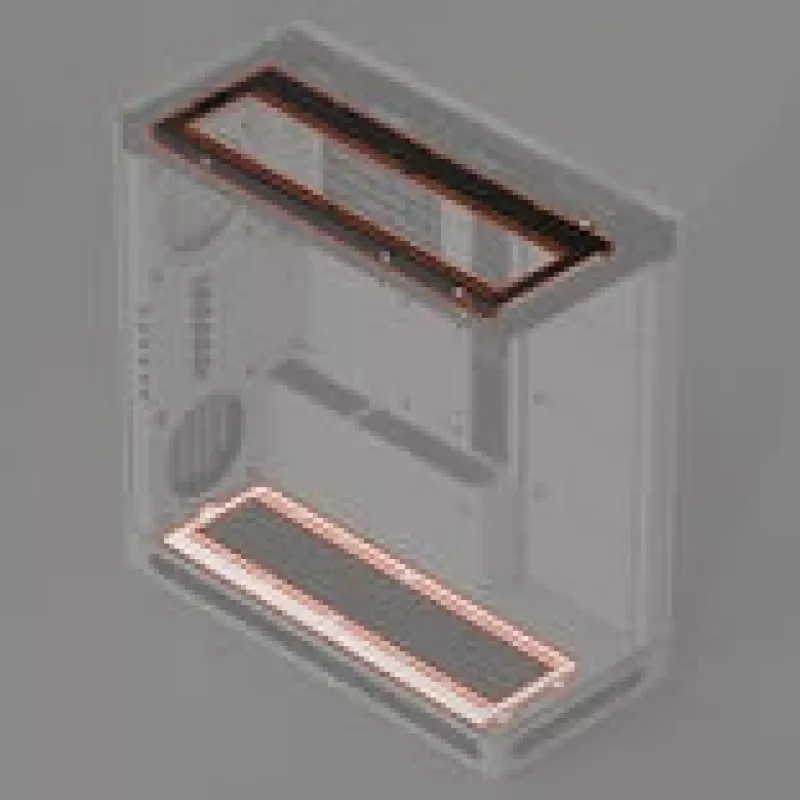 HAVN HS 420 Lüfterhalterungen für 360-mm-Radiatoren – weiß