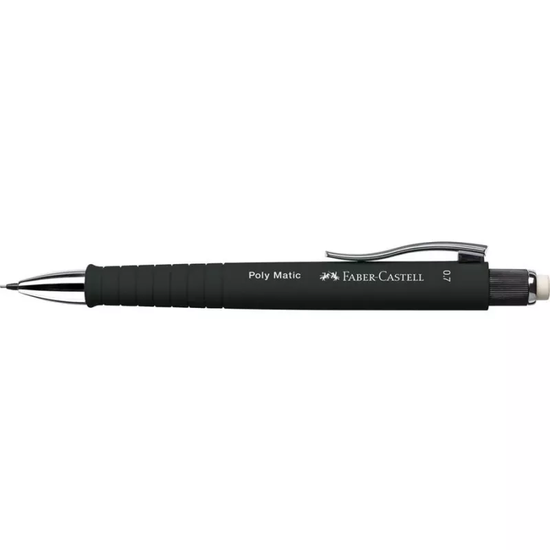 FABER-CASTELL Druckbleistift Poly Matic 0,7 schwarz