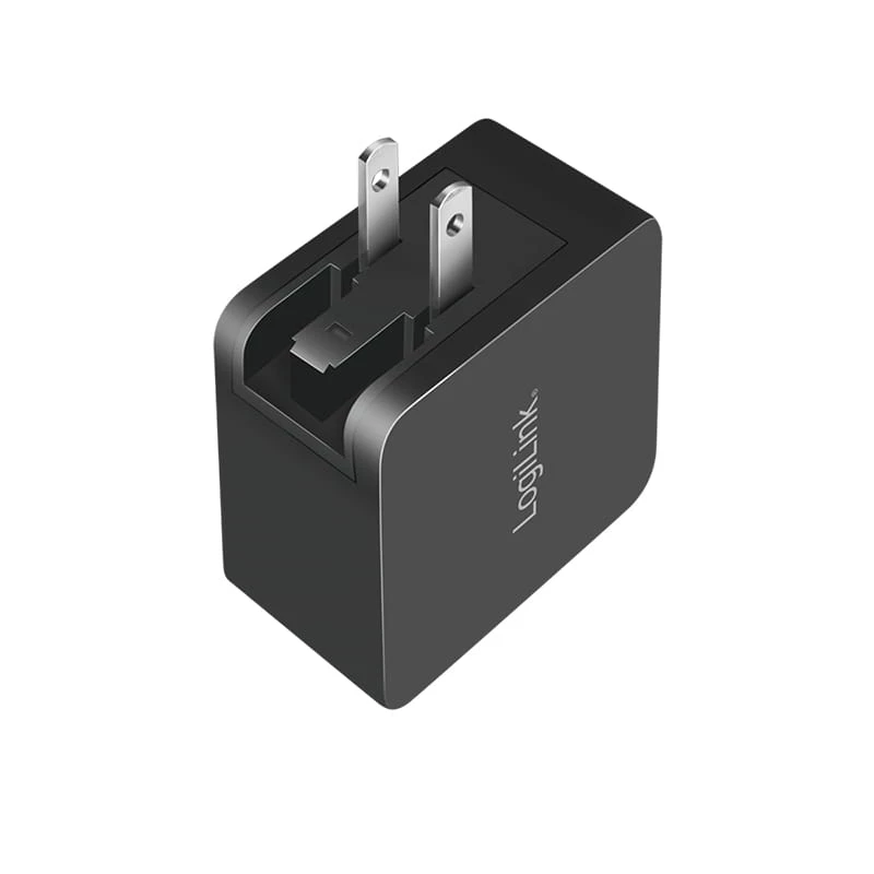 Moblies Ladegerät LogiLink PA0302 Universal Schwarz AC-Schnellladung