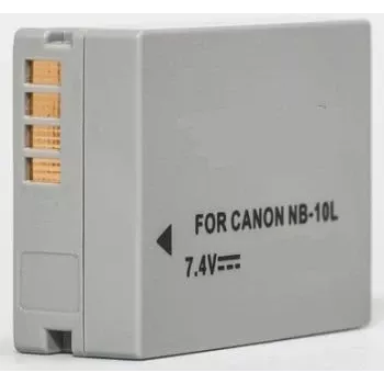 Wiederaufladbare Lithium-Ionen-Kamerabatterie extra digital NB-10L 1200mAh